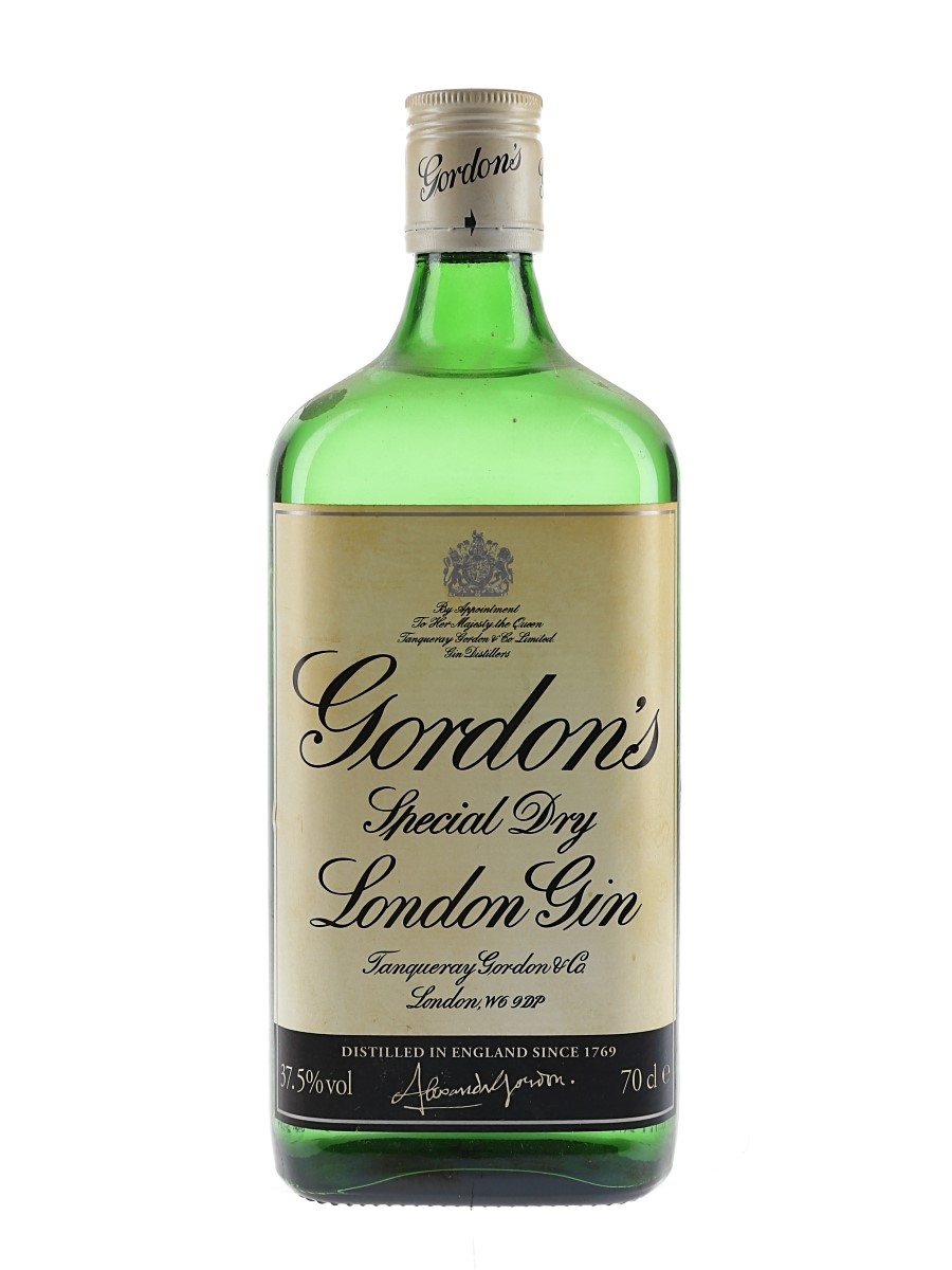Gordon's Special Dry London Gin Bottled 1990s 70cl / 37.5%