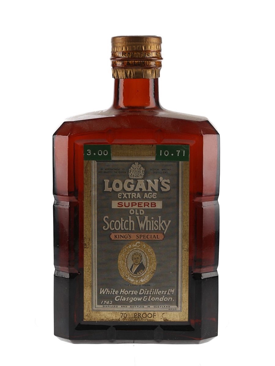 Logan's King's Special Bottled 1970s - White Horse Distillers 75cl / 40%