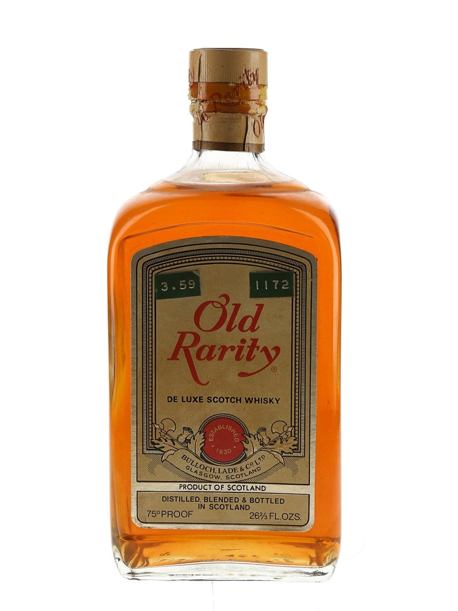 ★1円スタート★古酒【未開栓】Old Rarity/オールドラリティ デラックススコッチウイスキー　箱 替栓付き　1474ｇ　750ml　43％ オールドラリティ 1980年代流通 43％ 特級表記 : くりりんのウイスキー置場