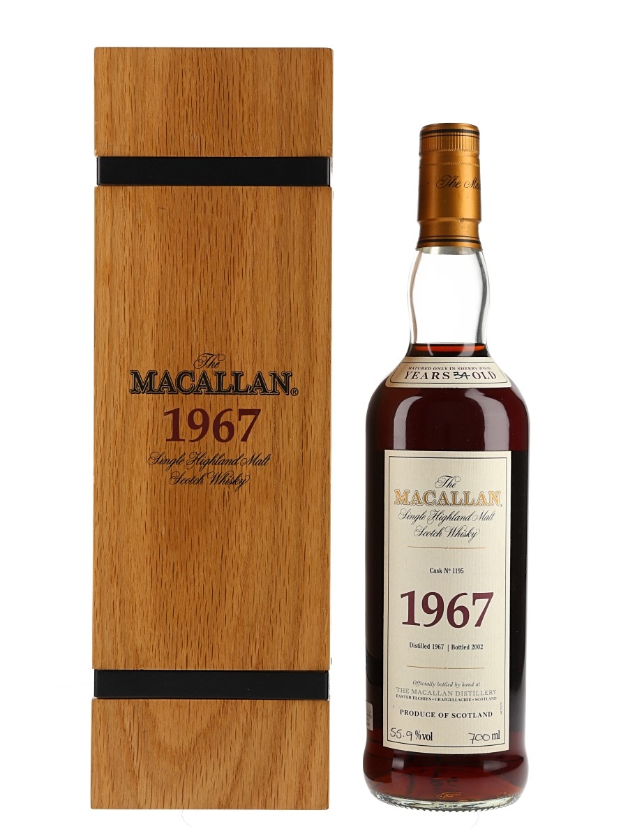 Macallan 1967 35 Year Old Fine & Rare Cask No.1195 70cl / 55.9%