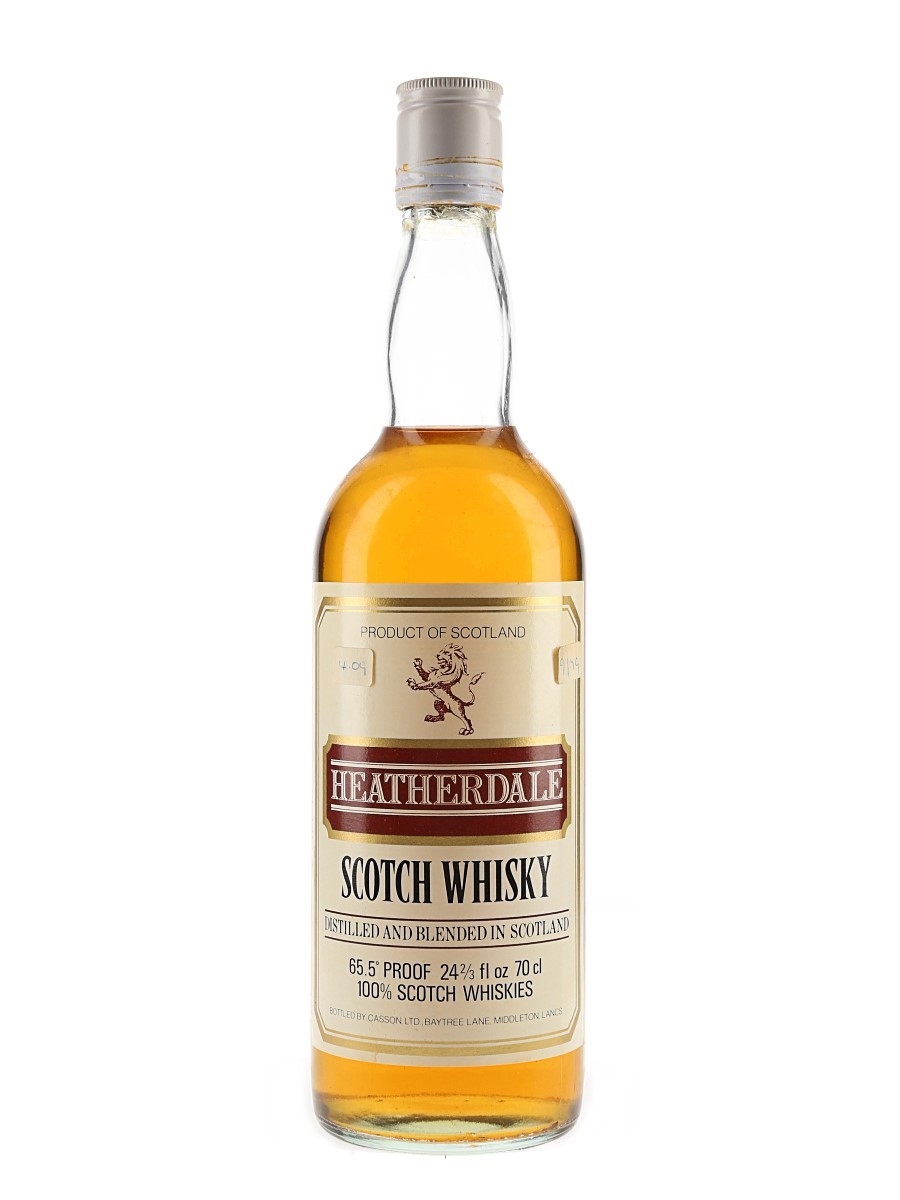 ウイスキー HEATHERDALE Finest Blended SCOTCH WHISKY Heatherdale Scotch Whisky - Lot 119471 - Buy/Sell Blended Whisky