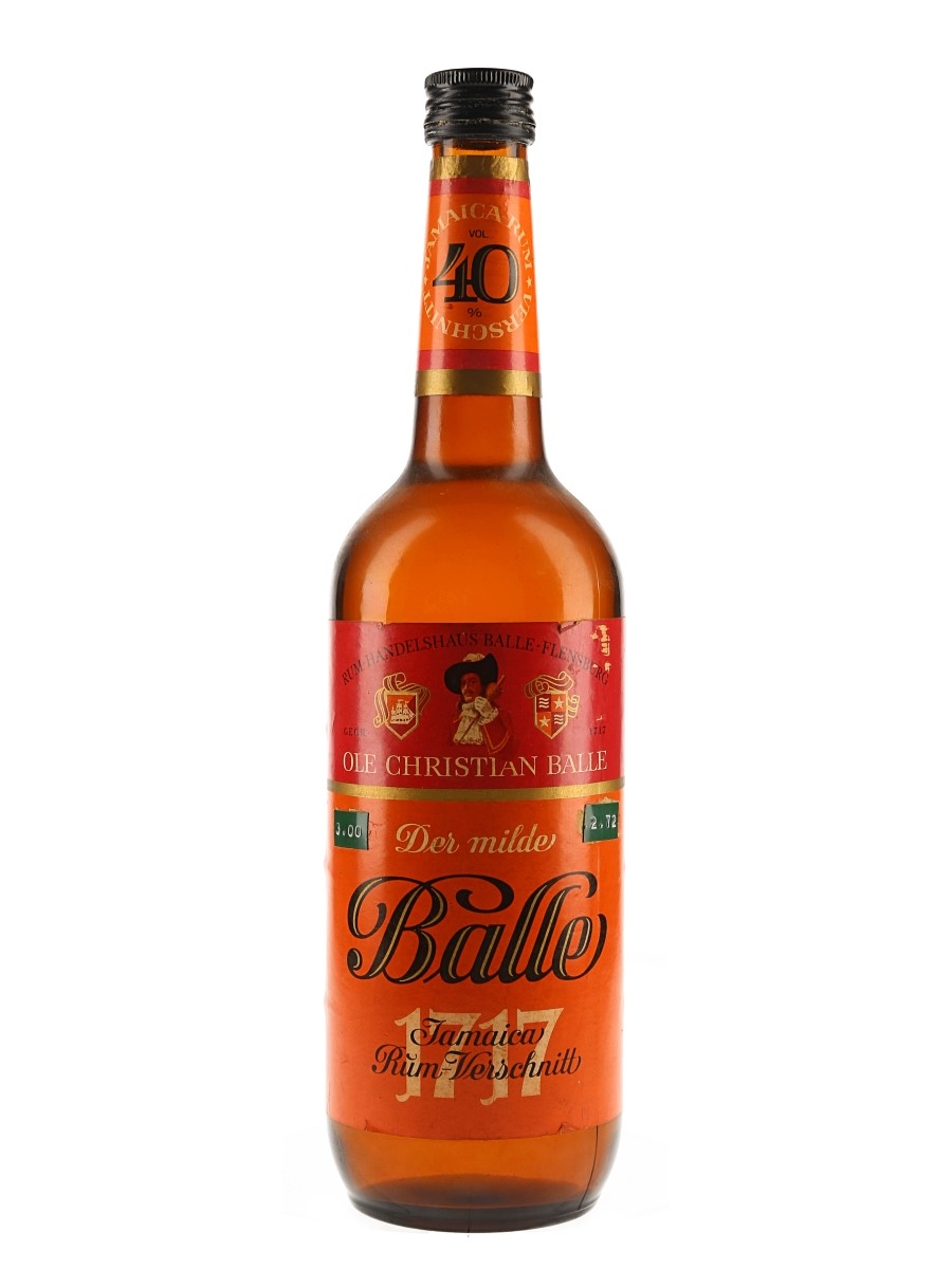 Balle Rum 1970s 70cl / 40%
