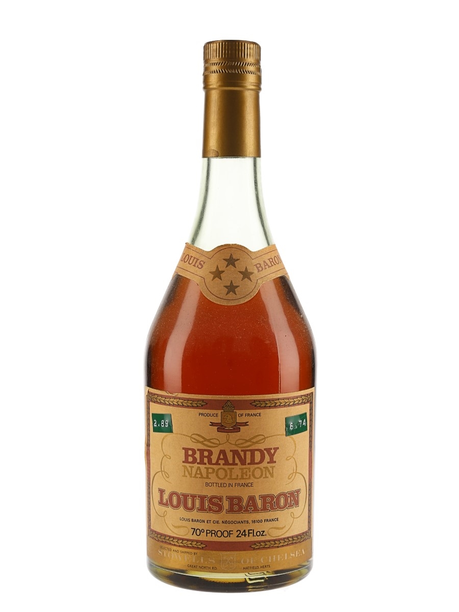 Louis Baron 4 Star Bottled 1970s 68cl / 40%