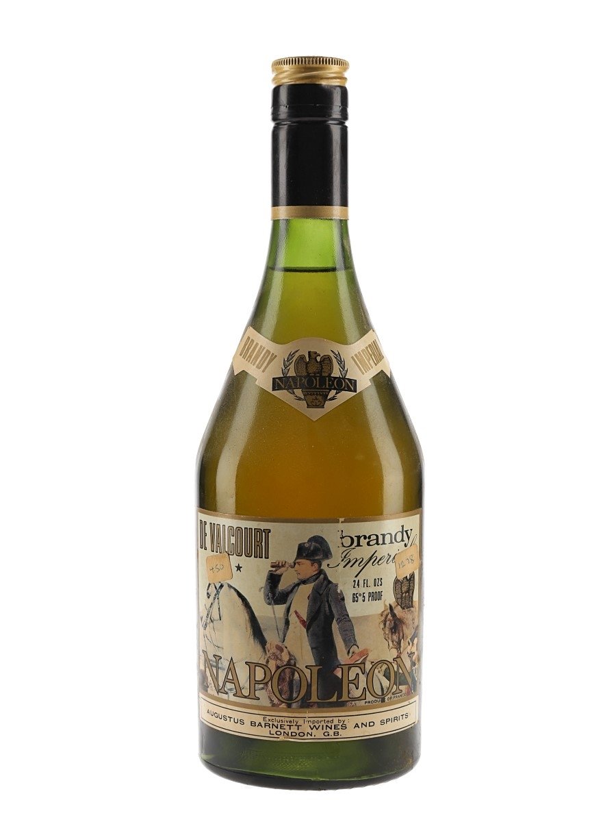 De Valcourt Napoleon Imperial Brandy Bottled 1970s 38cl / 37.4%