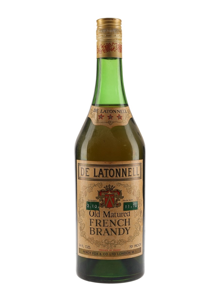 De Latonnell 3 Star Bottled 1970s 70cl / 40%