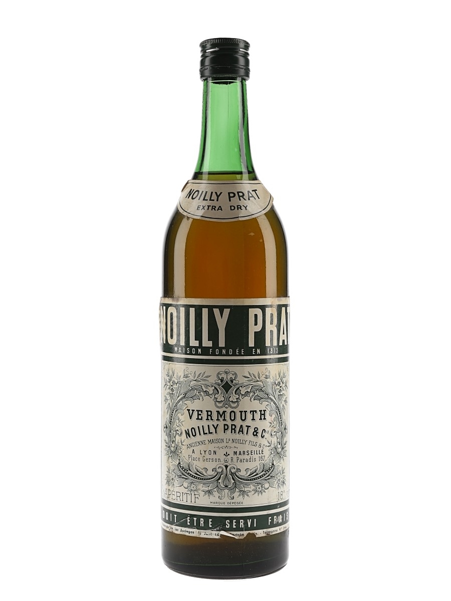 Noilly Prat Extra Dry Vermouth Bottled 1960s - Tarragona, Spain 100cl