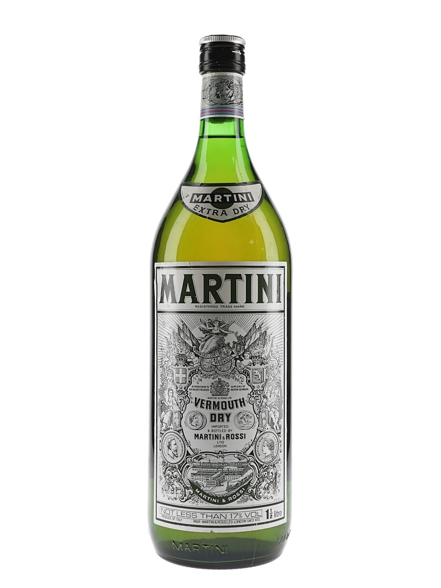 Martini Extra Dry Bottled 1980s - Large Format 150cl / 17%