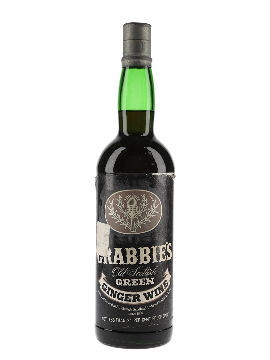 Crabbie's Green Ginger Wine Bottled 1960s 75cl / 13.7%