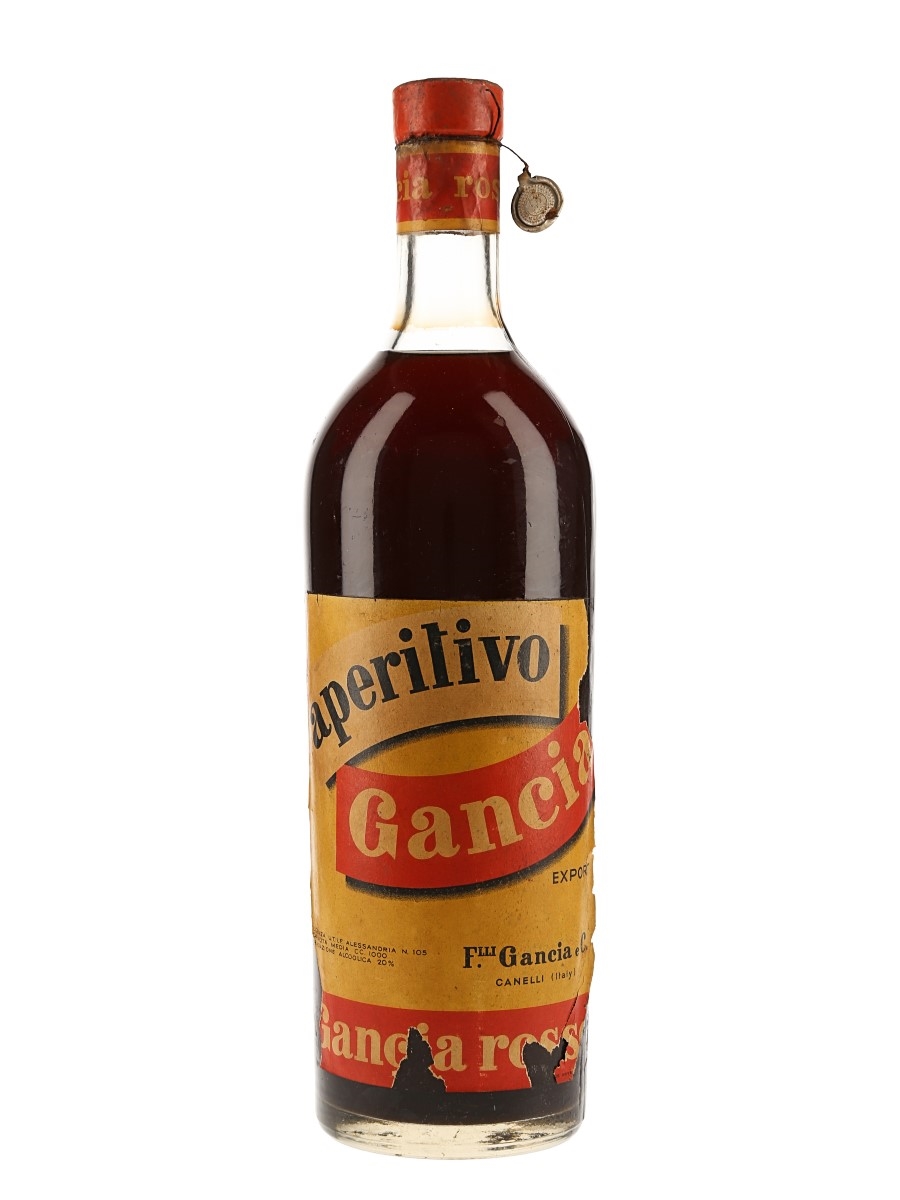 Gancia Aperitivo Rosso Bottled 1950s 100cl / 20%