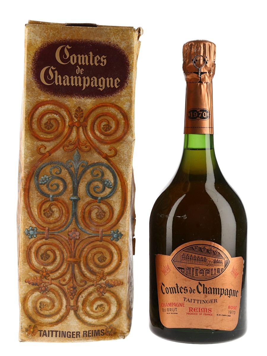 Taittinger 1970 Comtes De Champagne Rose  75cl