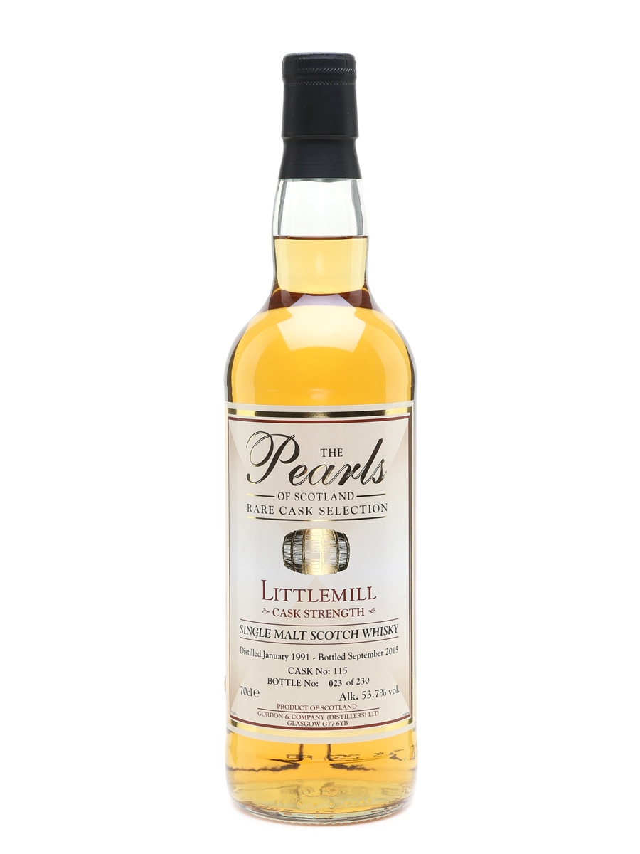 Littlemill 1991 Gordon & Company 24 Year Old - Pearls Of Scotland 70cl / 53.7%