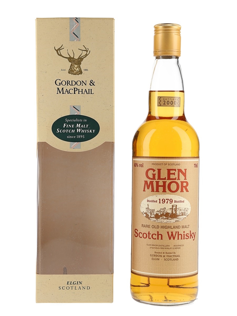 Glen Mhor 1979 Bottled 2000 - Gordon & MacPhail 70cl / 40%