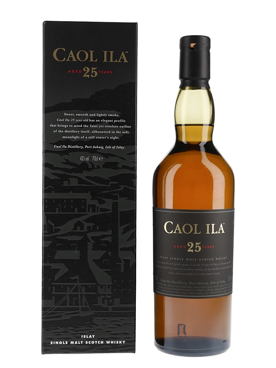 Caol Ila 25 Year Old  70cl / 43%