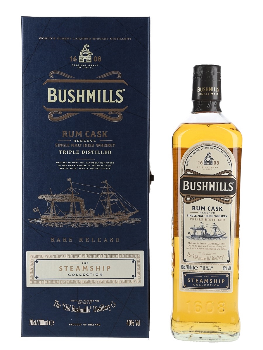 Bushmills Rum Cask The Steamship Collection 70cl / 40%