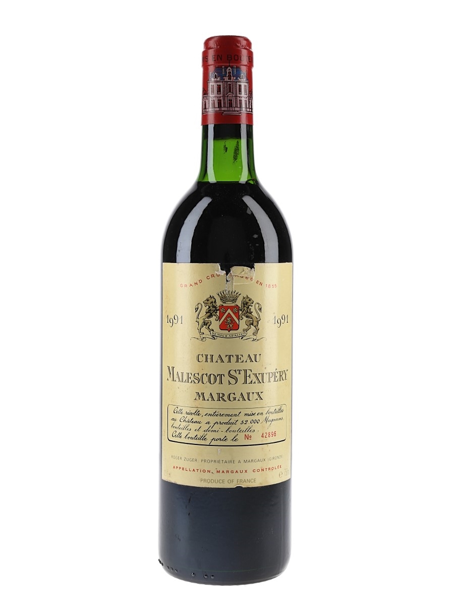 Chateau Malescot St Exupery 1991 Margaux 75cl / 12.5%