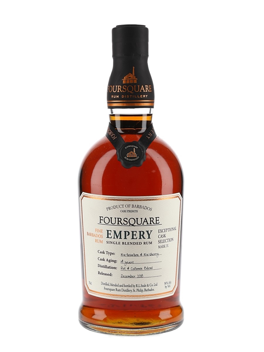 Foursquare Empery 14 Year Old Bottled 2018 - Exceptional Cask Selection Mark IX 70cl / 56%