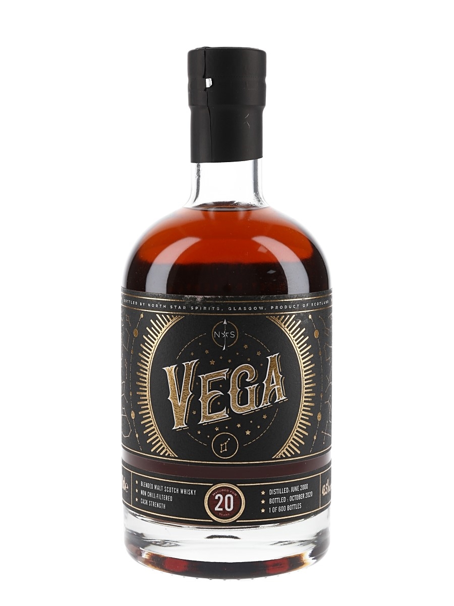 Vega 2000 20 Year Old Blended Malt Bottled 2000 - North Star 70cl / 43.5%