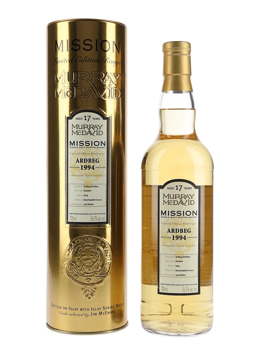 Ardbeg 1994 17 Year Old Murray McDavid Mission Gold Series 70cl / 56.5%