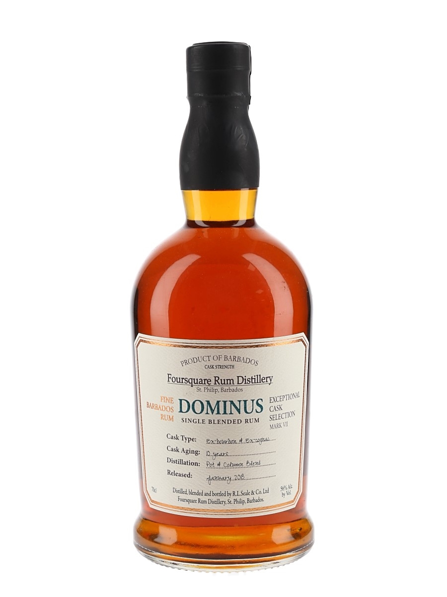Foursquare Dominus 10 Year Old Bottled 2018 - Exceptional Cask Selection Mark VII 70cl / 56%