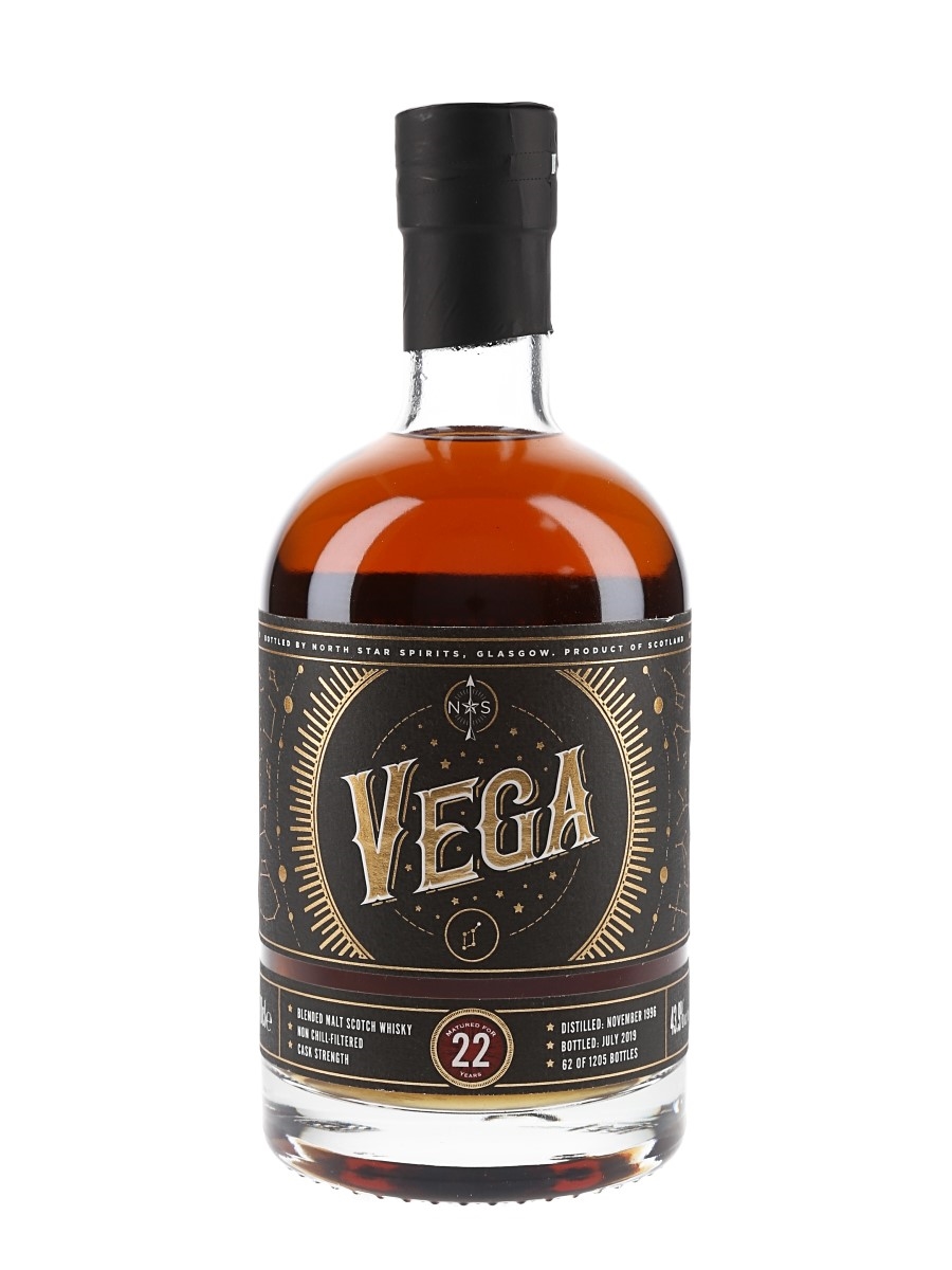 Vega 1996 22 Year Old Cask Strength Bottled 2019 - North Star 70cl / 43.9%