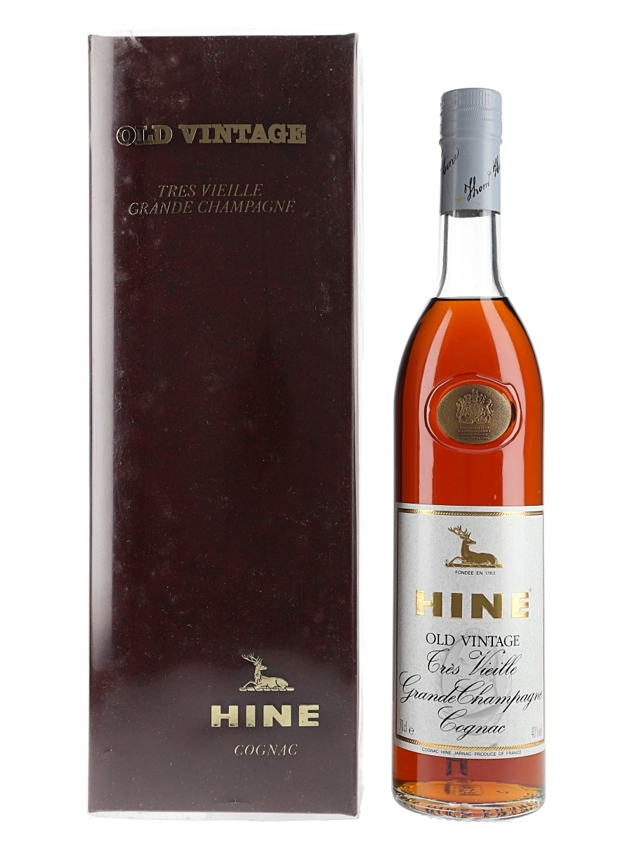 Hine Old Vintage Tres Vieille Cognac Bottled 1990s 70cl / 40%
