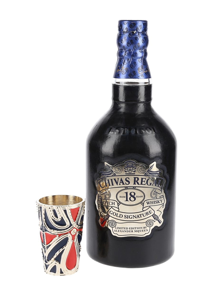 Chivas Regal 18 Year Old Gold Signature - Lot 120005 - Buy
