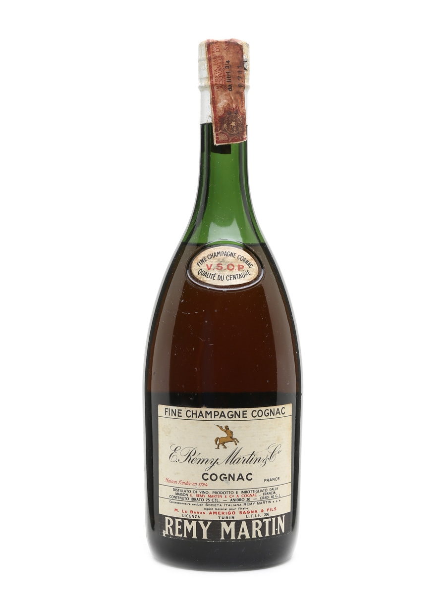 Remy Martin VSOP Cognac Bottled 1960s - Amerigo Sagna 75cl / 40%