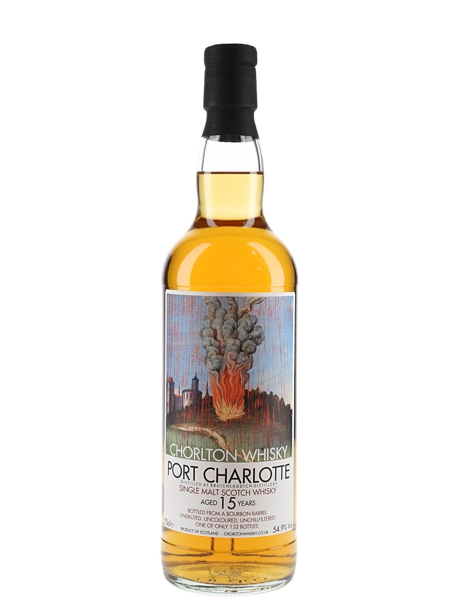 Port Charlotte 15 Year Old Chorlton Whisky 70cl / 54.9%