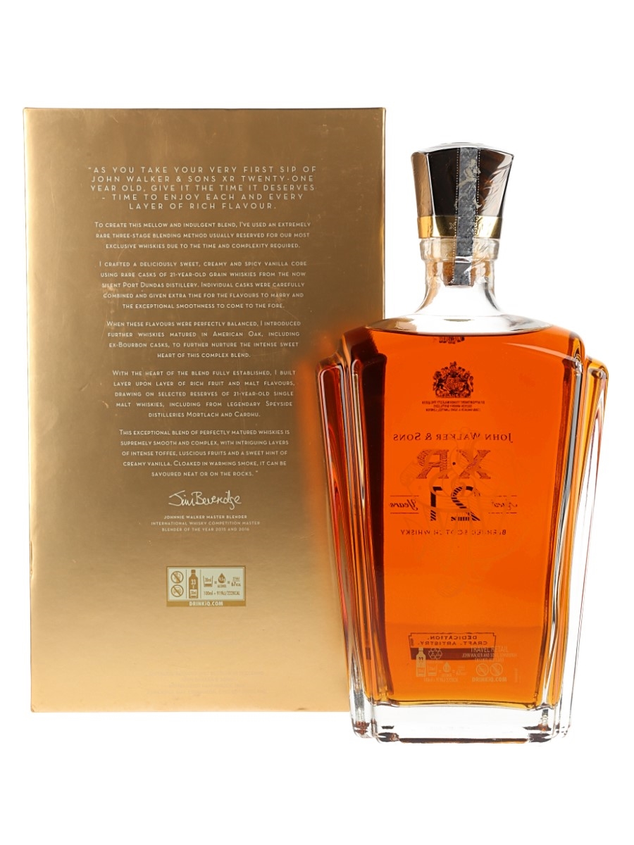Johnnie Walker XR 21 Year Old - Lot 120793 - Buy/Sell Blended