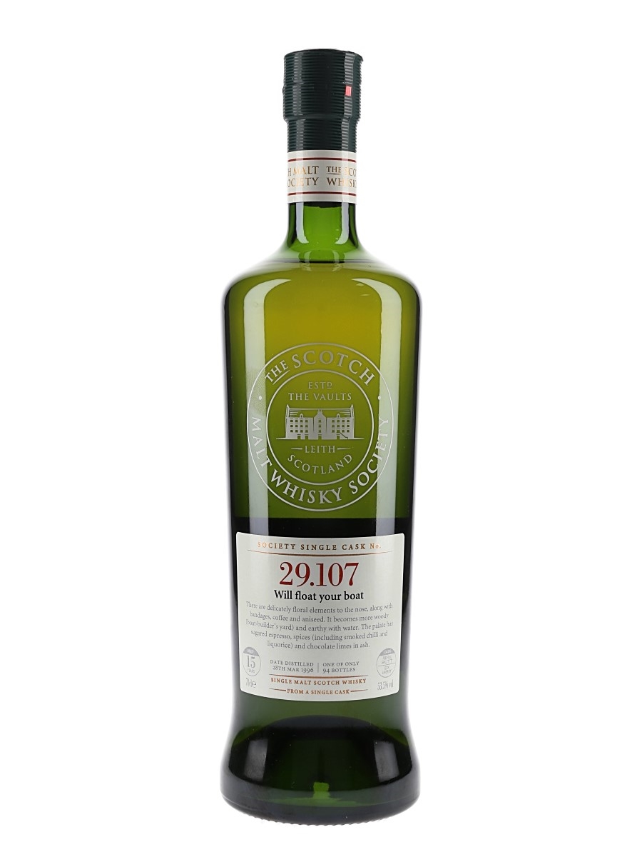 SMWS 29.107 - Will Float Your Boat Laphroaig 1996 70cl / 53.5%