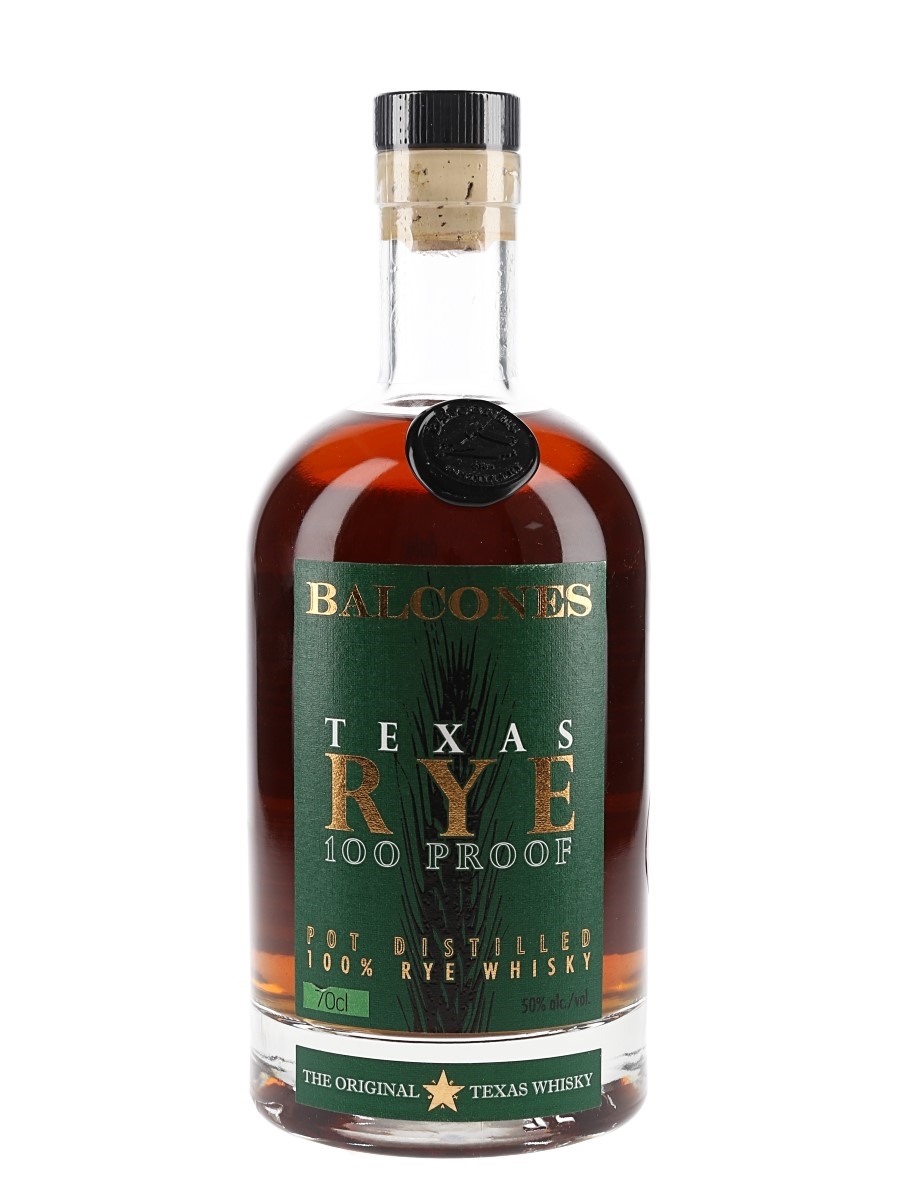 Balcones Texas Rye 100 Proof Bottled 2018 - 10th Anniversary 70cl / 50%
