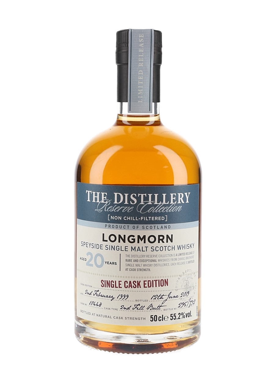 Longmorn 1999 20 Year Old The Distillery Reserve Collection Bottled 2019 - Chivas Brothers 50cl / 55.2%
