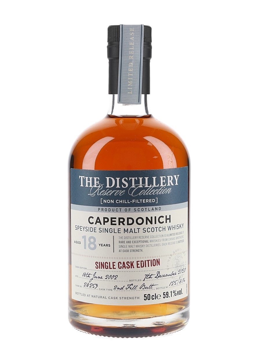 Caperdonich 2002 18 Year Old The Distillery Reserve Collection Bottled 2020 - Chivas Brothers 50cl / 59.1%