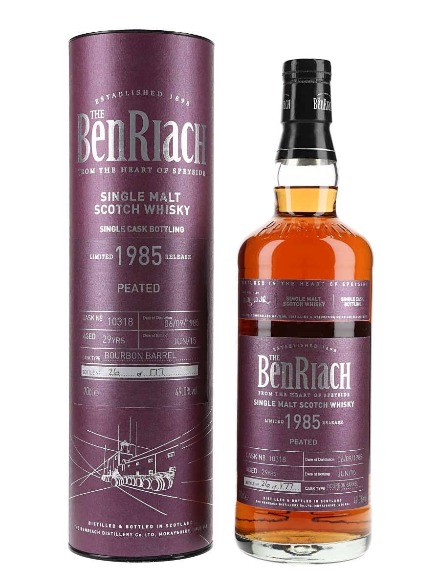 Benriach 1985 29 Year Old Peated 70cl / 49%
