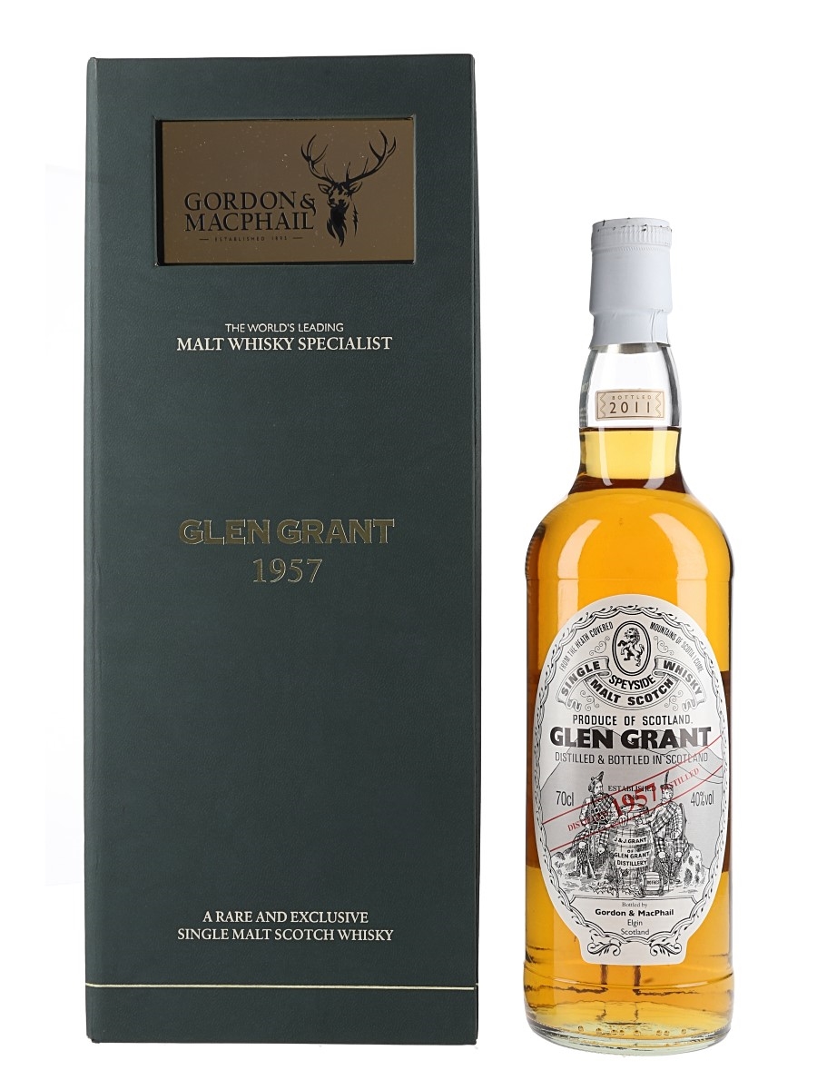 Glen Grant 1957 Gordon & MacPhail Bottled 2011 70cl / 40%