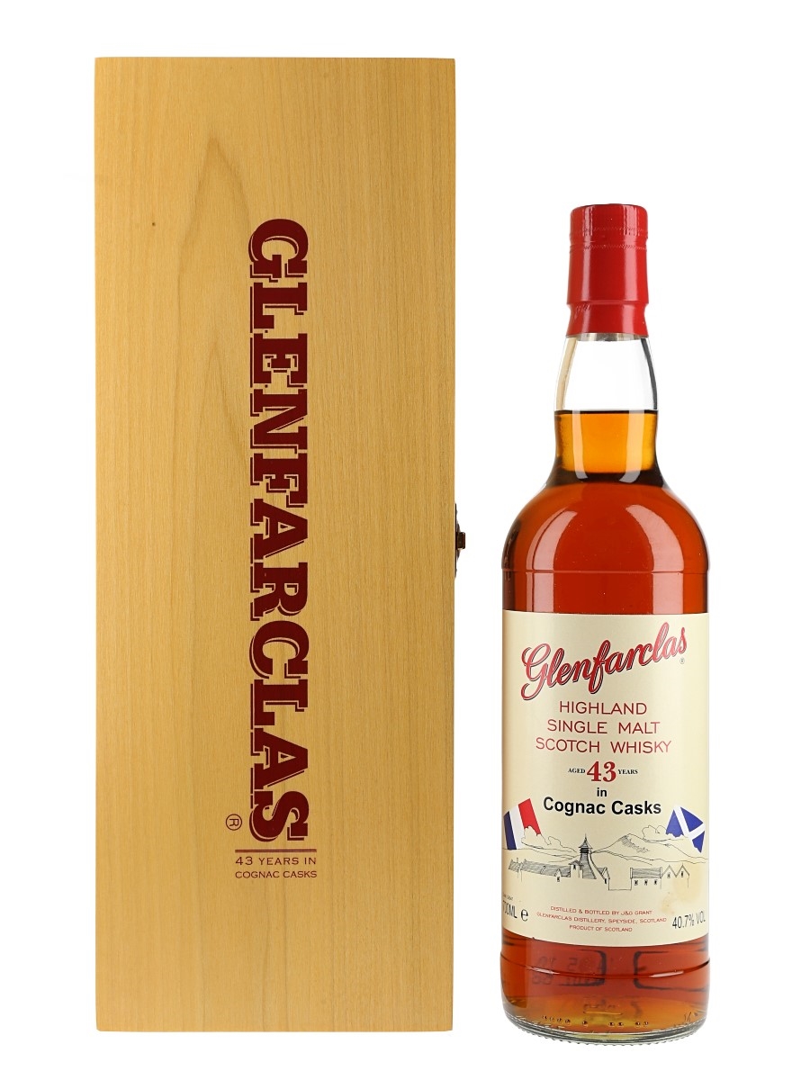 Glenfarclas 43 Year Old Cognac Casks  70cl / 40.7%