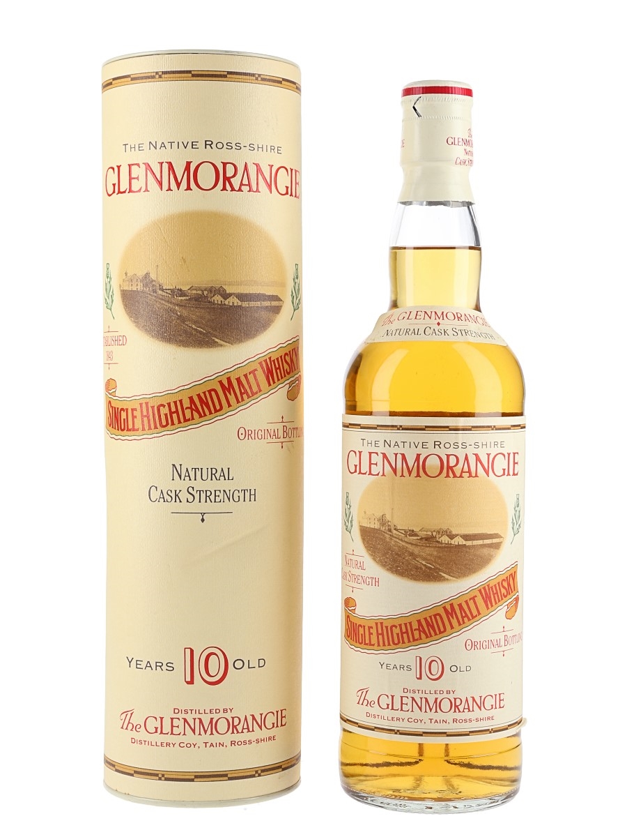 Glenmorangie 1982 10 Year Old Cask Strength Bottled 1992 70cl / 59.2%