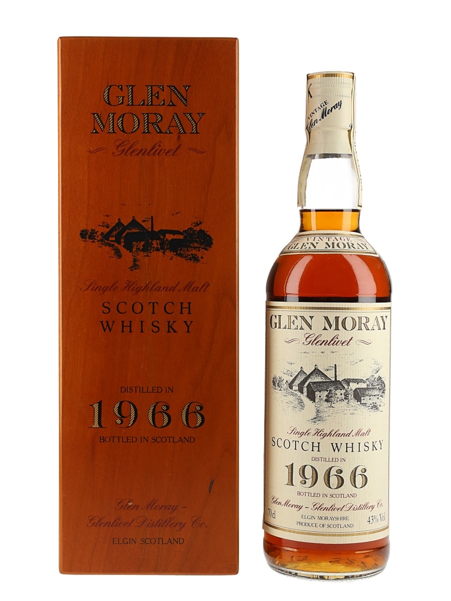 Glen Moray Glenlivet 1966 26 Year Old Bottled 1990s 70cl / 43%
