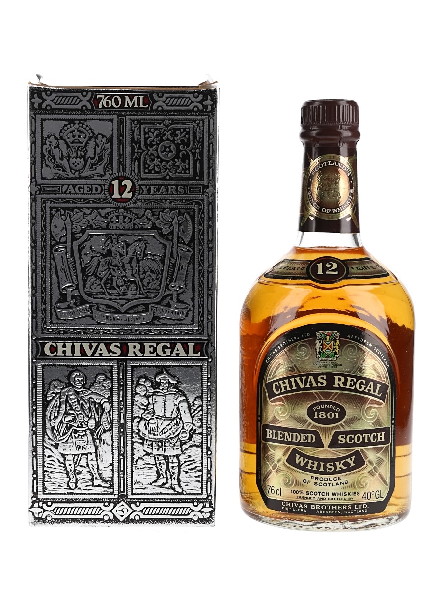 Chivas Regal 12 Year Old Bottled 1980s 76cl / 40%