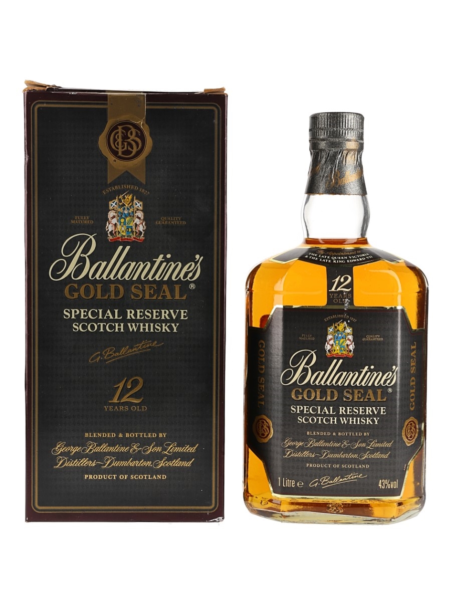 Ballantine's Gold Seal 12 Year Old  100cl / 43%