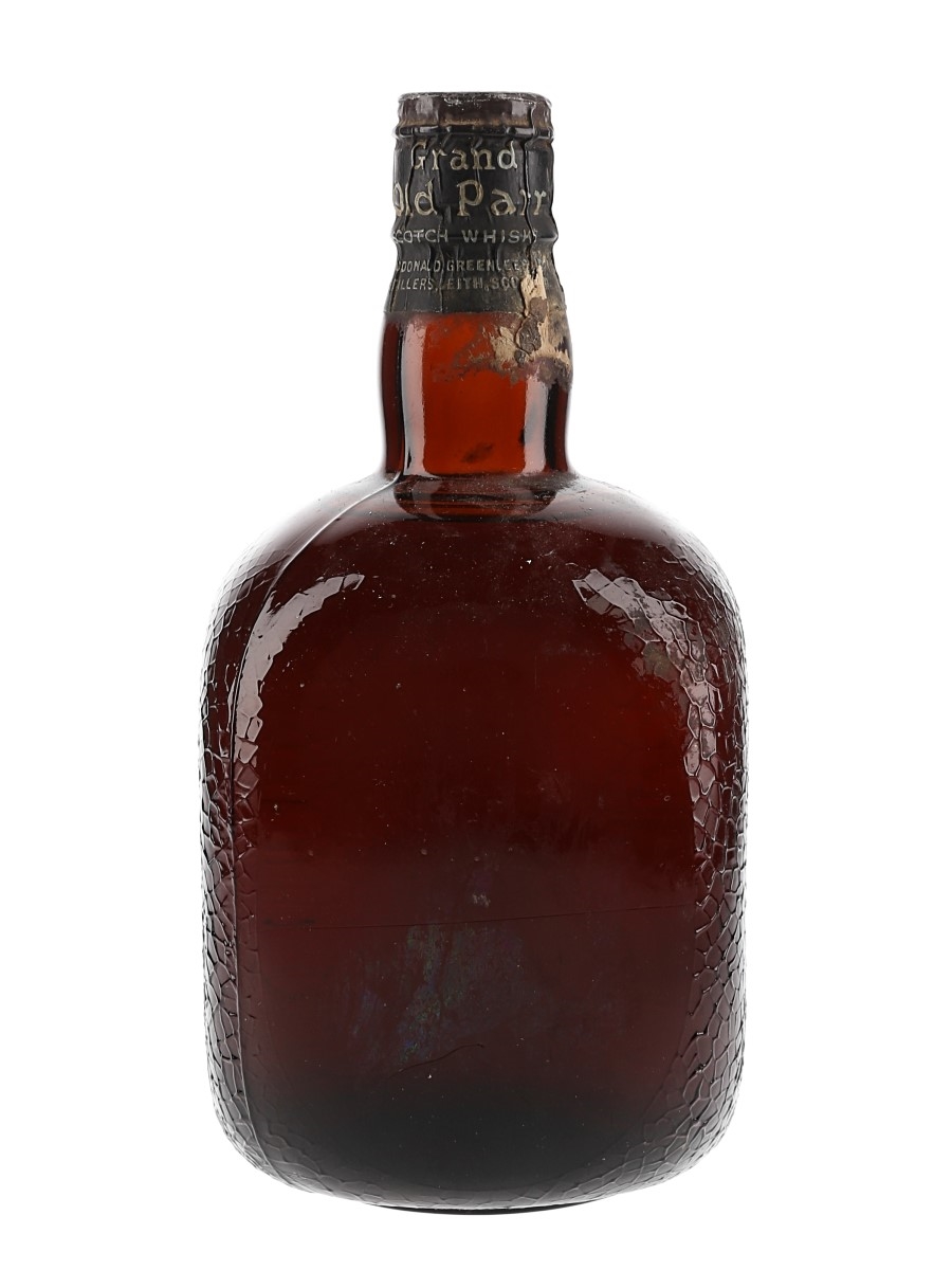Grand Old Parr Spring Cap Bottled 1950s - Missing Label 75.7cl