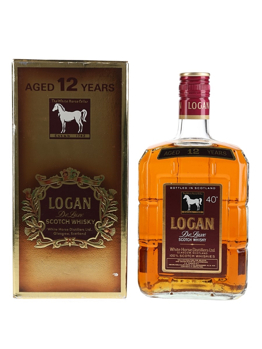 Logan 12 Year Old Bottled 1980s - Belgium & Luxembourg 75cl / 40%