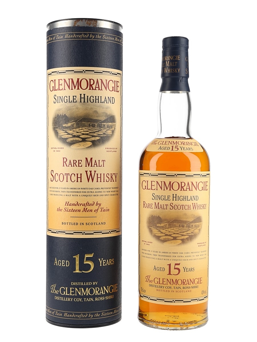 Glenmorangie 15 Year Old - Lot 121022 - Buy/Sell Highland Whisky