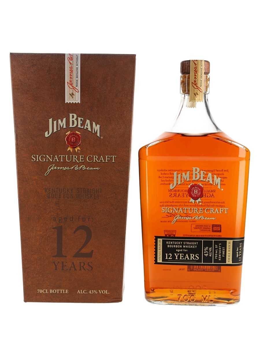 jim-beam-signature-craft-12-year-old-lot-121050-buy-sell-american