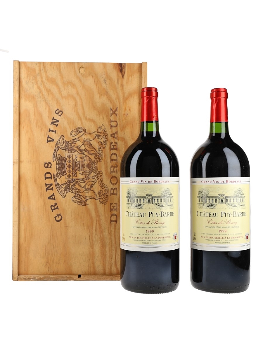 Chateau Puy Barbe 1999 Magnums Large Format 2 x 150cl / 12.5%