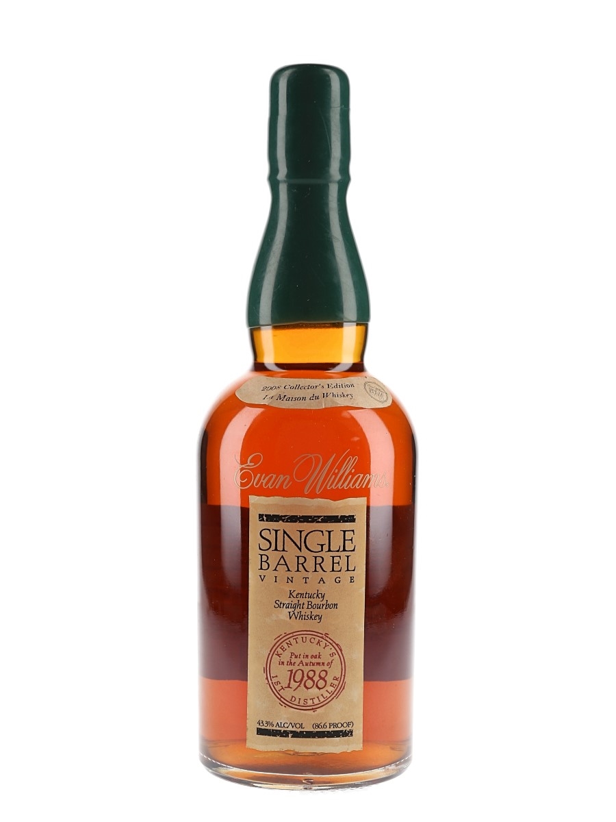 ウイスキー Evan Williams Single Barrel Vintage 1988 Evan Williams 1988 - Ratings and reviews - Whiskybase