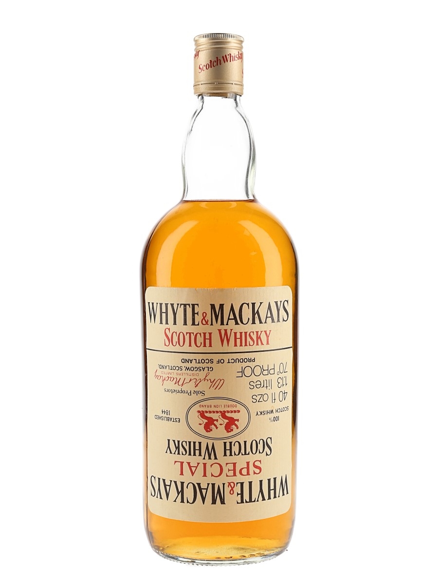Whyte & Mackay Special Bottled 1970s 113cl / 40%