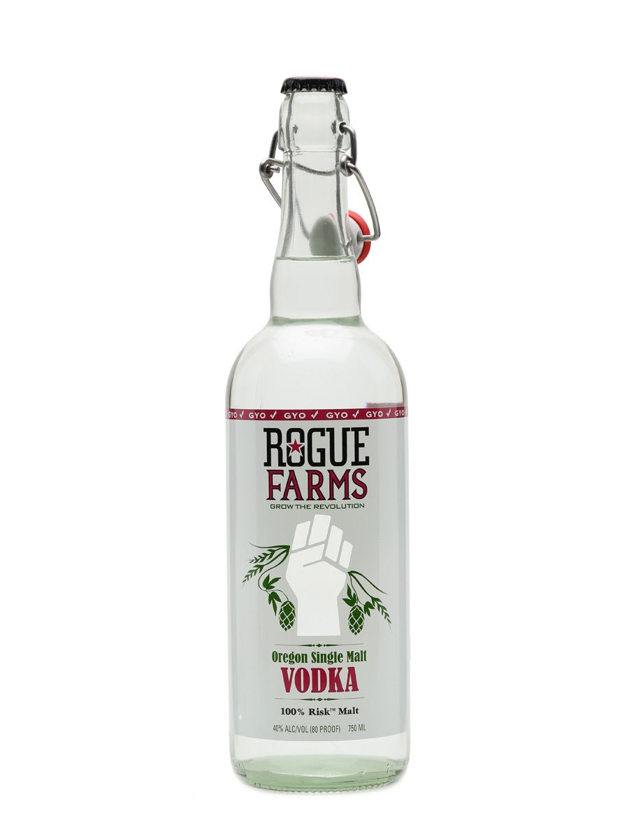 Rogue Farms Oregon Single Malt Vodka Grow The Revolution 75cl