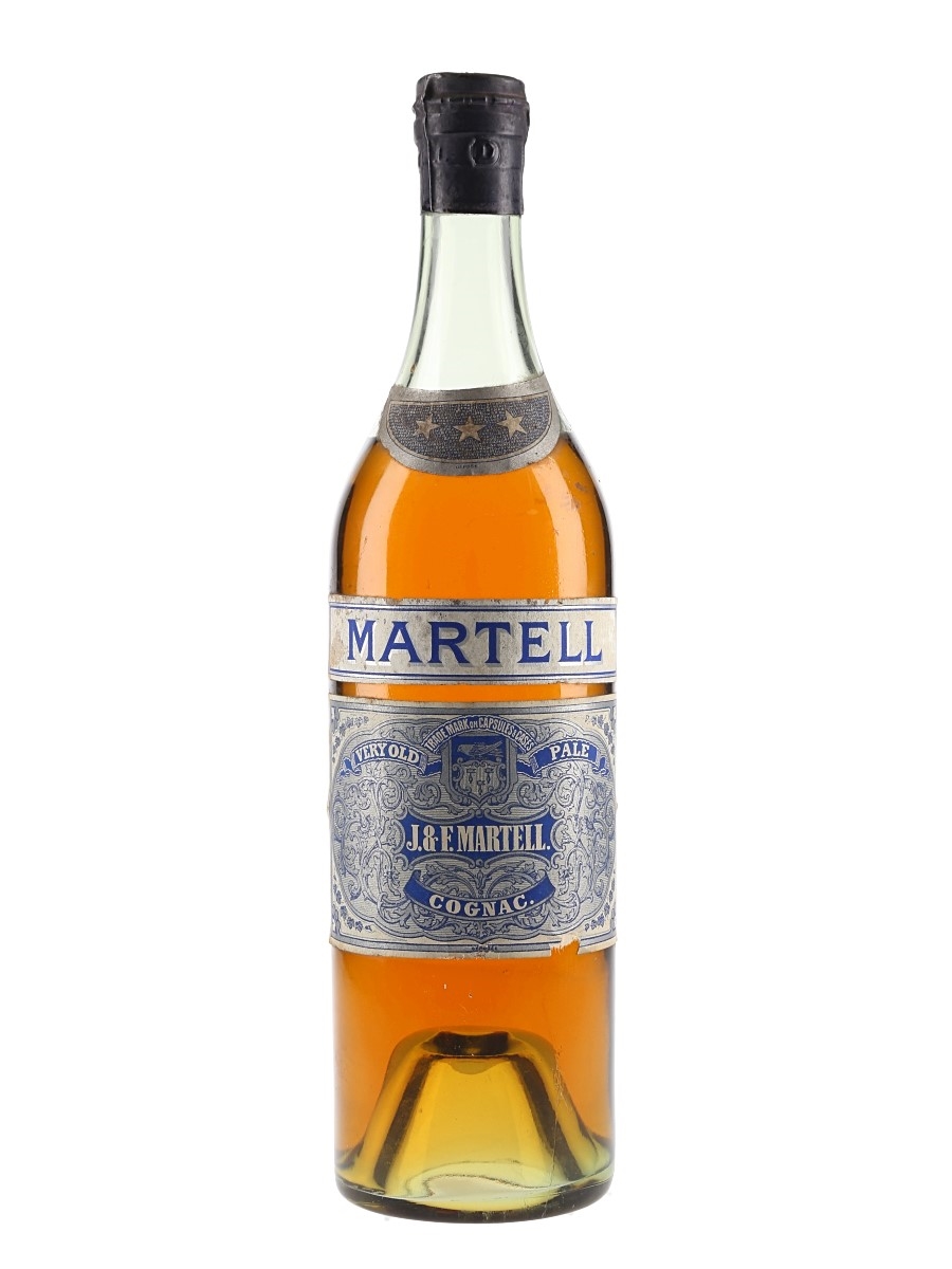 Martell 3 Star VOP Spring Cap Bottled 1940s-1950s 70cl