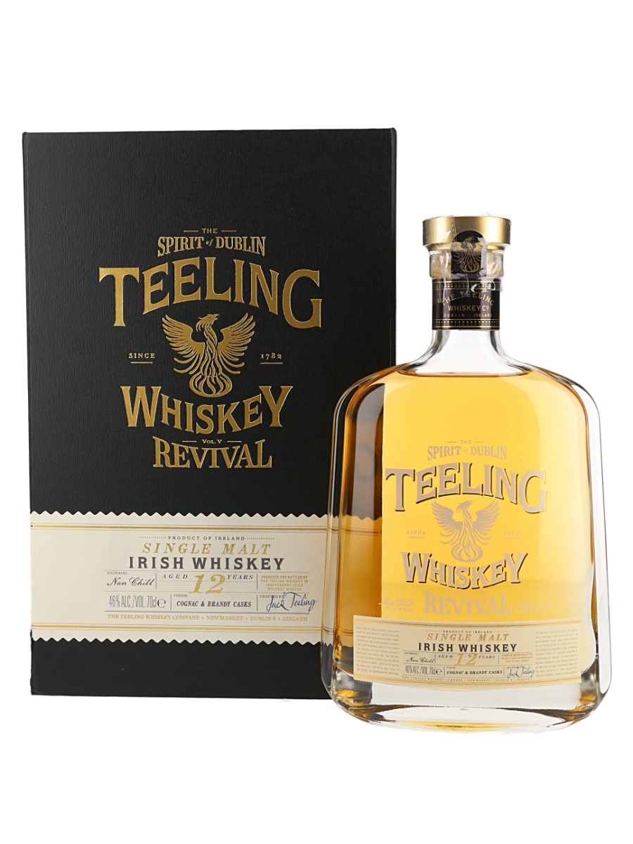 Teeling 12 Year Old Whiskey Revival Volume V Brandy & Cognac Barrel Finish 70cl / 46%